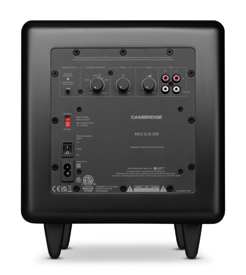 Cambridge Audio MSX SUB 300 back